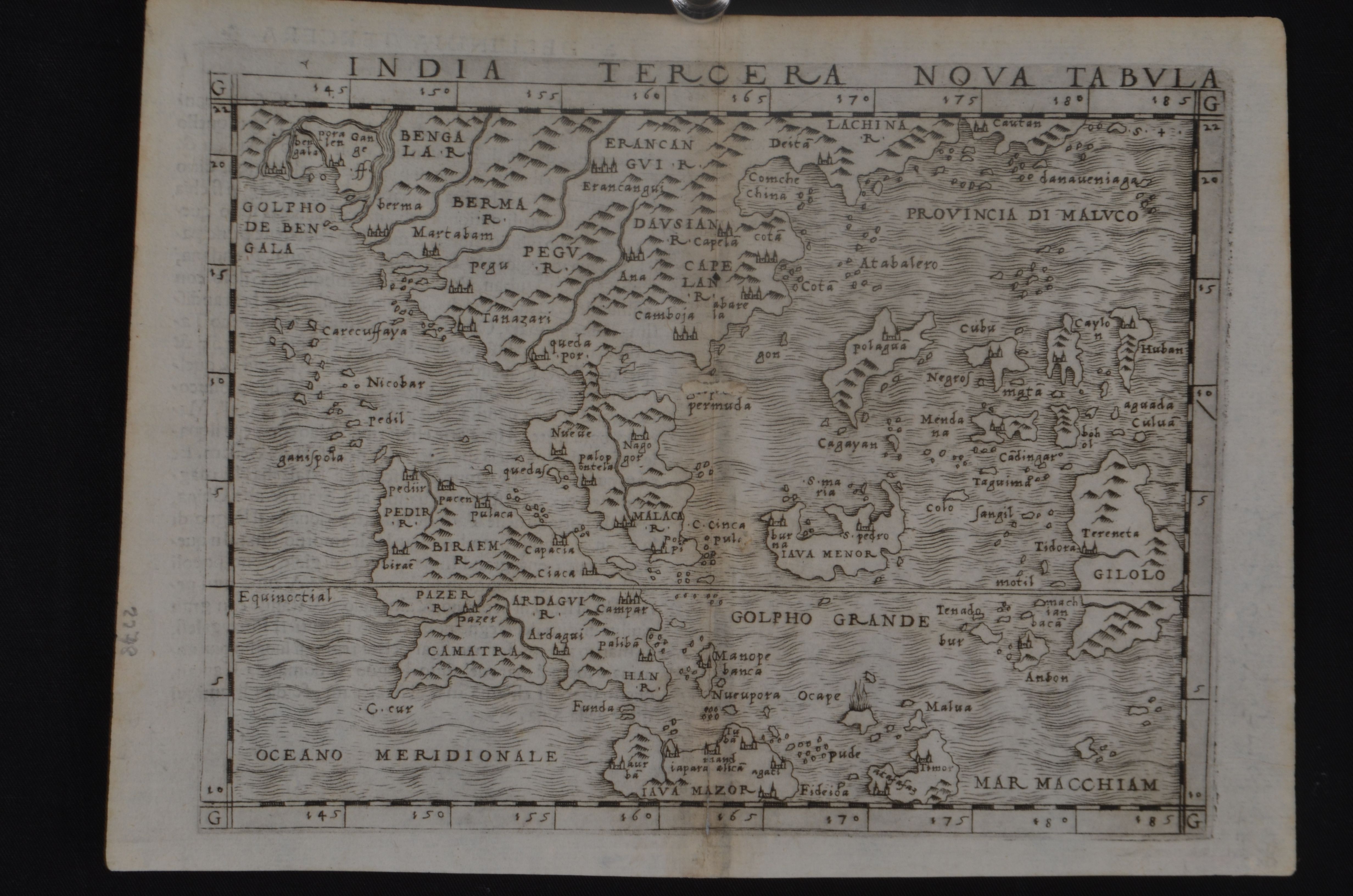 1548年弗拉特里东印度洋群岛地图