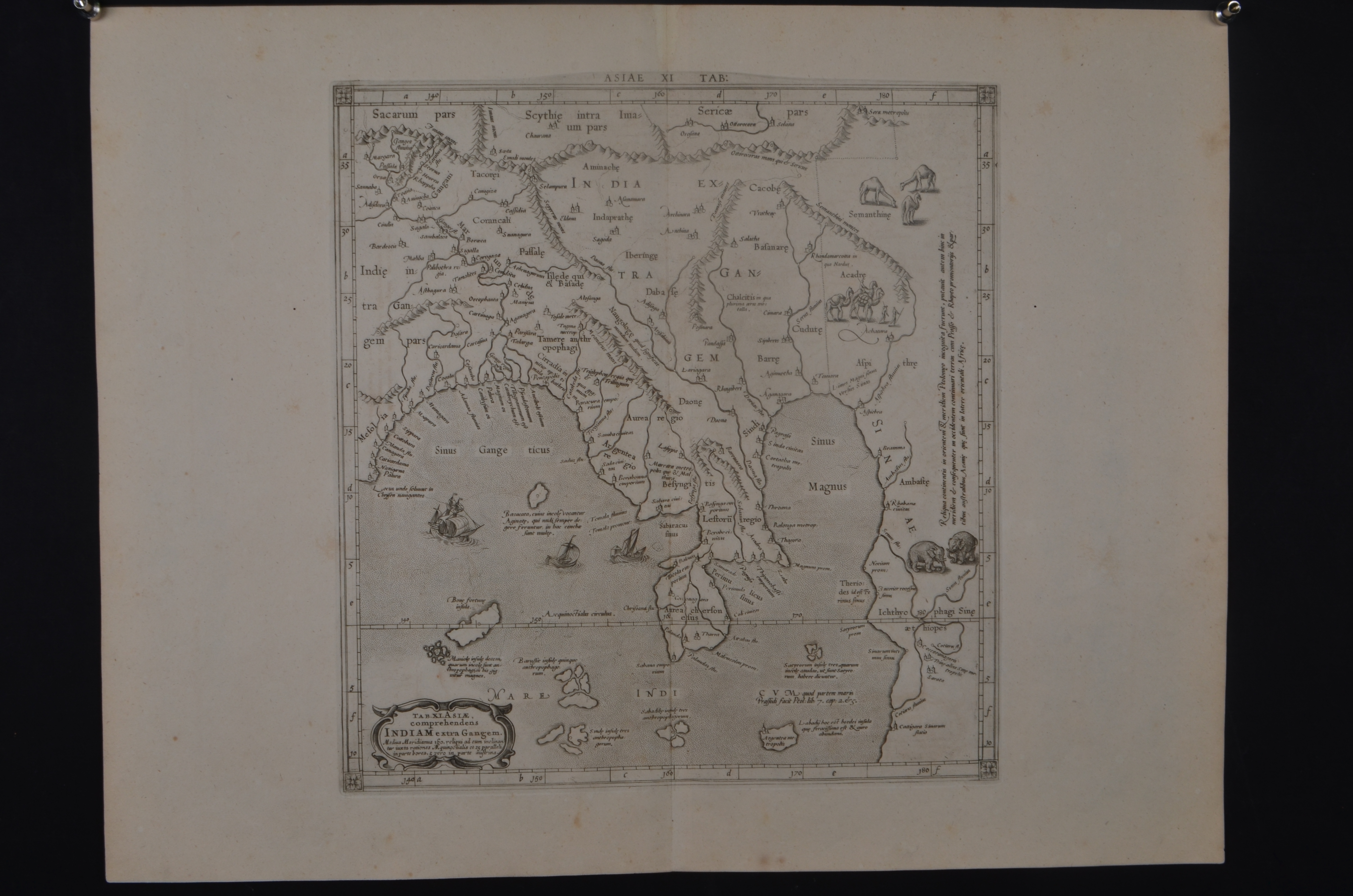 1585年托勒密东南亚地图