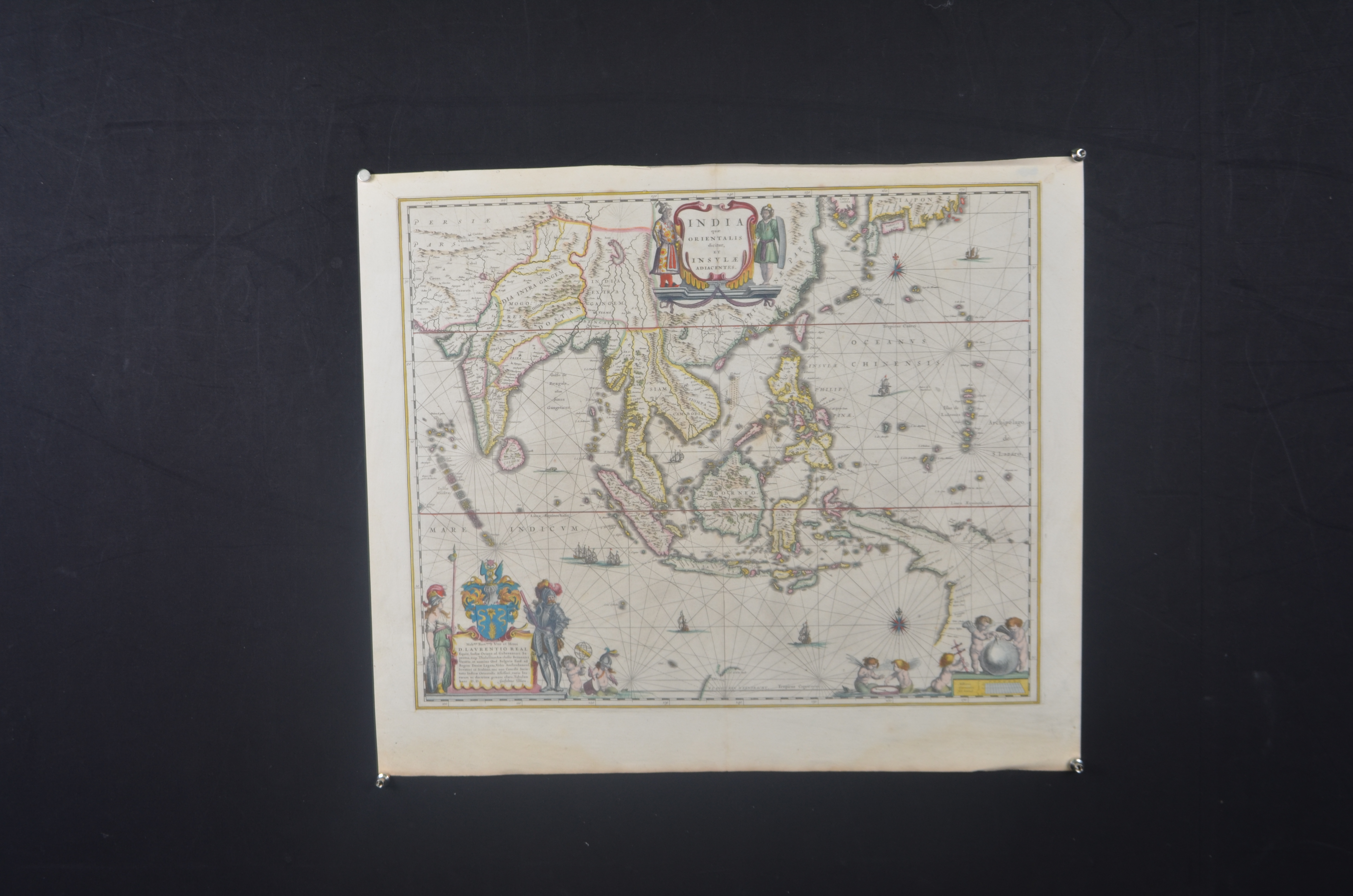 1635年布劳远东地图