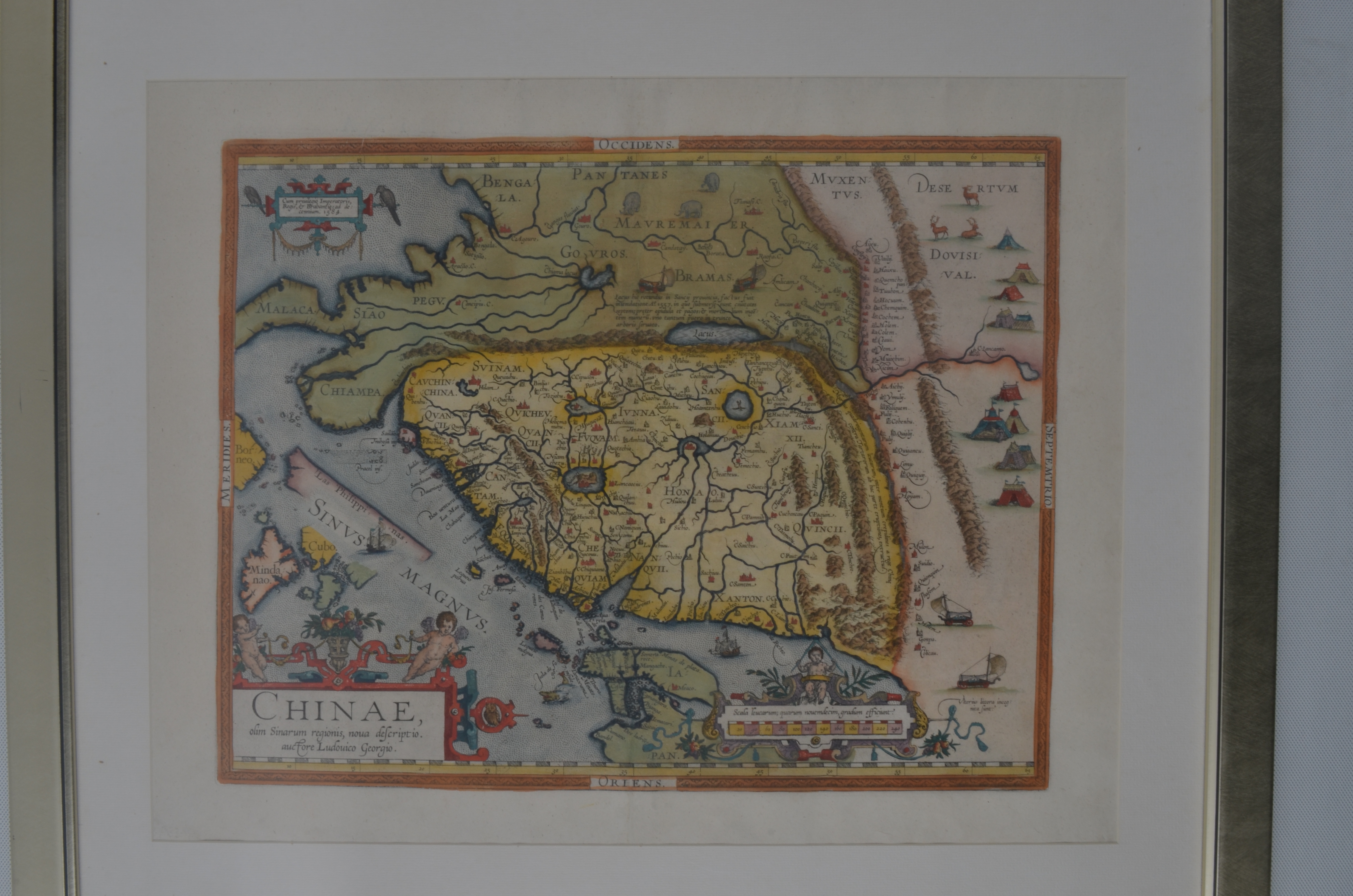 1655年布劳-马丁尼中国地图
