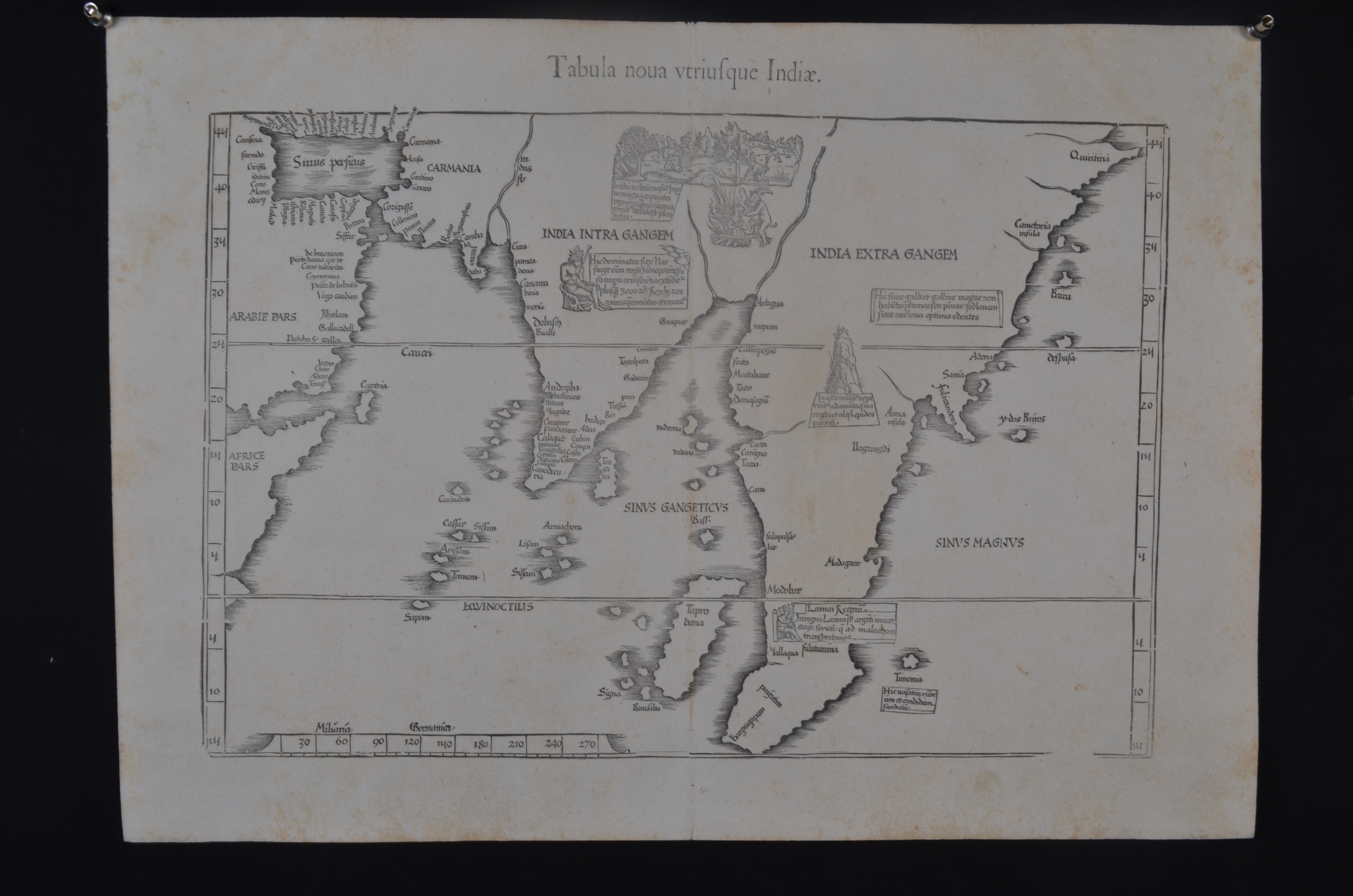 1522年弗里斯印度洋地图