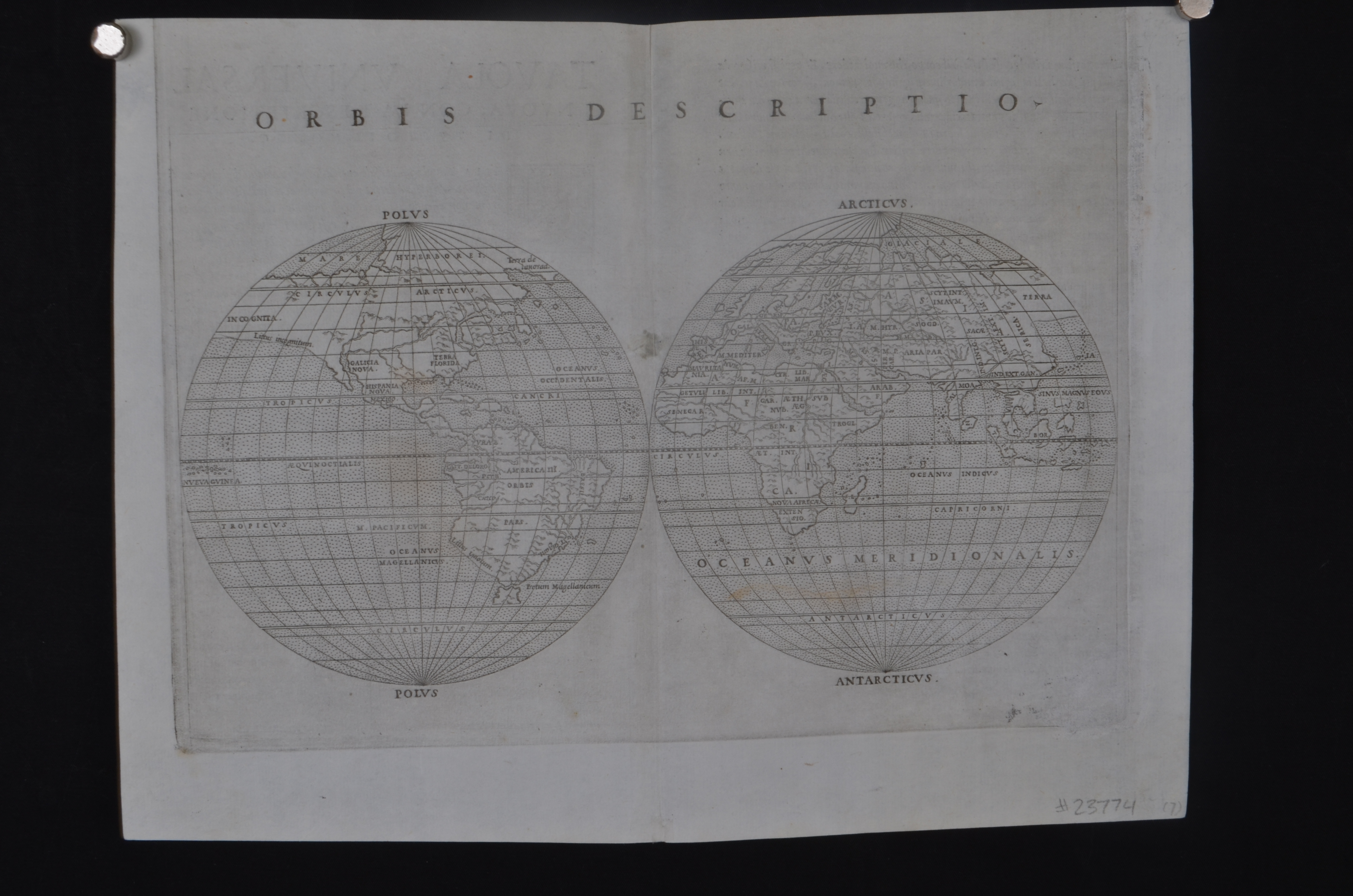 1561年鲁赛里世界地图